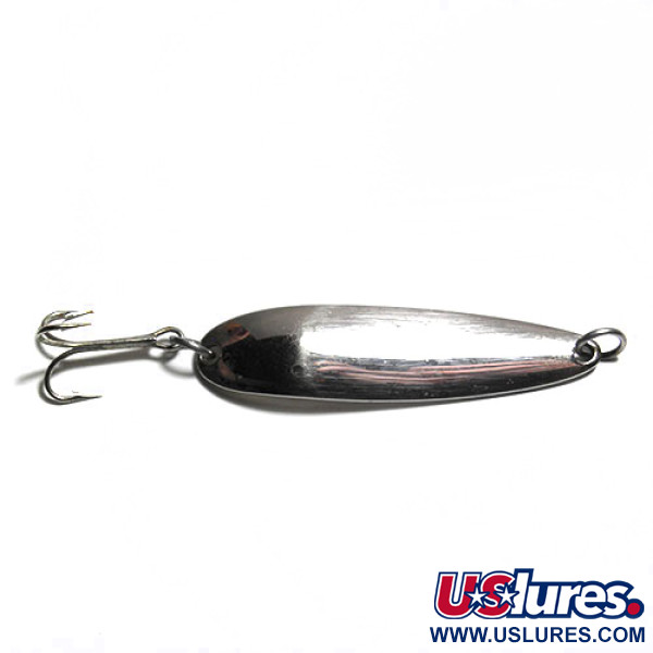 Vintage   Krocodile Luhr Jensen , 1/2oz Nickel fishing spoon #0184