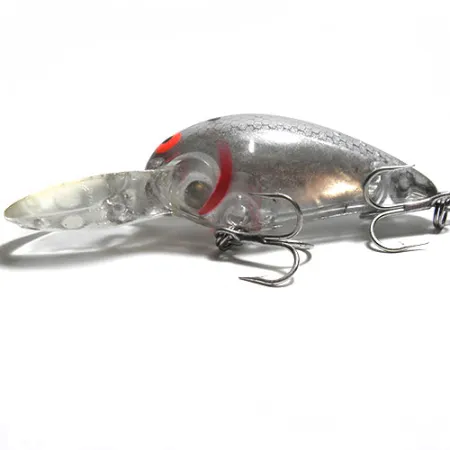 Vintage Bomber, 3/8oz Natural / Red fishing lure #0189