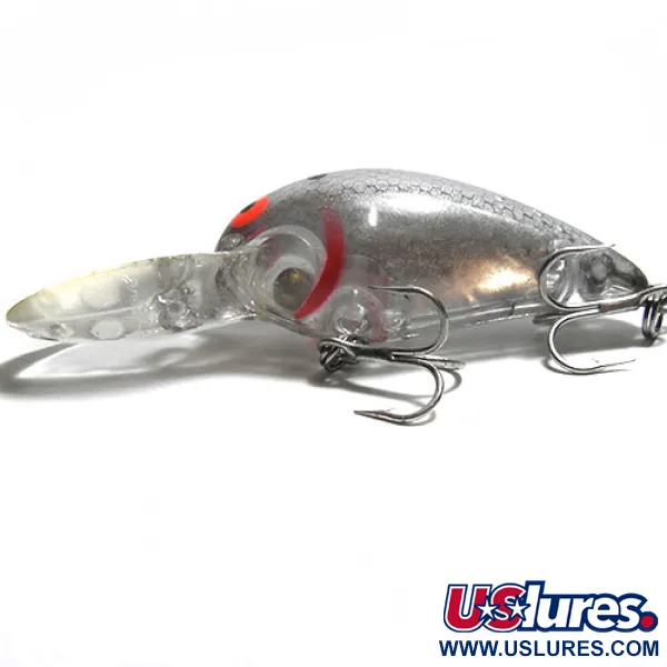 Vintage   Bomber, 3/8oz Natural / Red fishing lure #0189