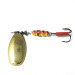 Vintage   Mepps Aglia 5, 1/2oz Brass spinning lure #0202