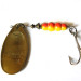 Vintage   Mepps Aglia 5, 1/2oz Golden spinning lure #0224