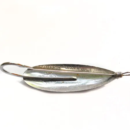 Vintage Herter's olson minnow, 1/3oz Nickel fishing spoon #0234