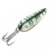 Vintage  Eppinger Dardevle Dardevlet, 3/4oz Black / Green / White fishing spoon #0239