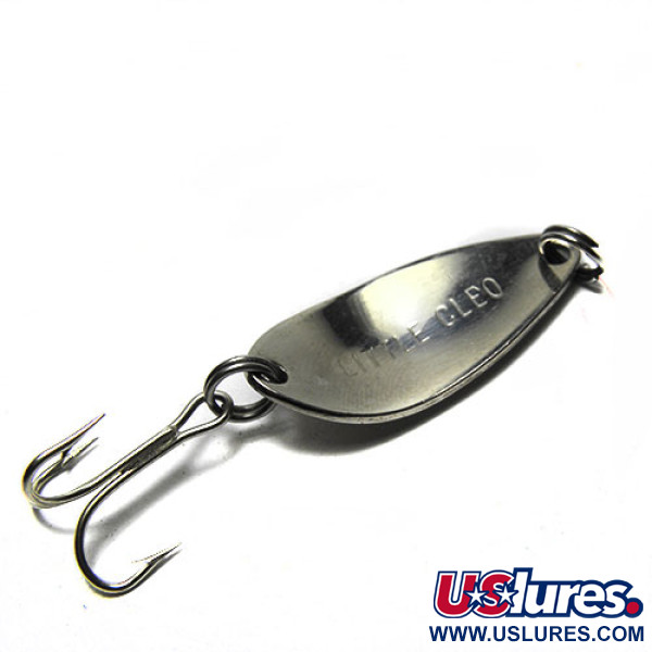 Vintage  Seneca Little Cleo, 1/8oz Nickel fishing spoon #0252