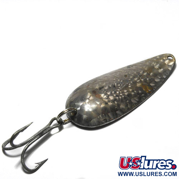 Vintage  Eppinger Dardevle Dardevlet,  Crystal (Scale Silver)  fishing spoon #0305