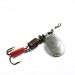 Vintage   Mepps Aglia 1, 1/8oz Silver spinning lure #0320