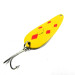 Vintage  Eppinger Dardevle Imp, 2/5oz Yellow / Red Five of Diamonds  fishing spoon #0330