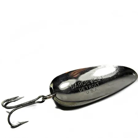 Vintage Eppinger Dardevle Dardevlet, 3/4oz Red / Yellow fishing spoon #0339