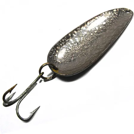 Vintage Eppinger Dardevle Dardevlet, 3/4oz Crystal (Silver Scale)  fishing spoon #0342