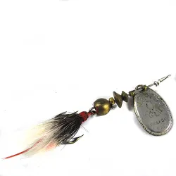 Mepps Aglia 0 dressed (with tail)