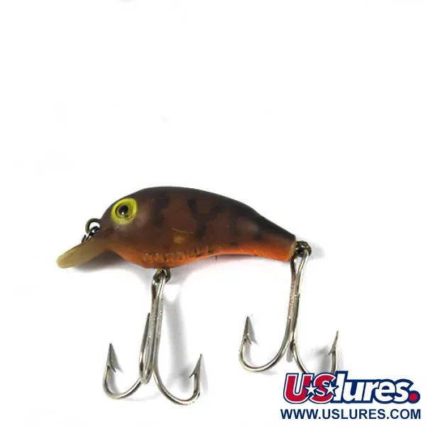 Vintage   Big O Cotton Cordell, 1/4oz Brown Perch fishing lure #0356