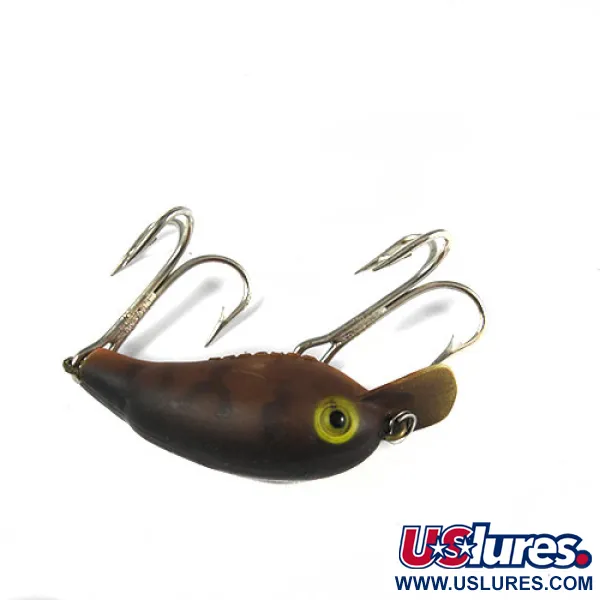 Vintage   Big O Cotton Cordell, 1/4oz Brown Perch fishing lure #0356