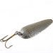 Vintage   Flash Bait Nebco, 2/5oz Hammered Nickel fishing spoon #0358