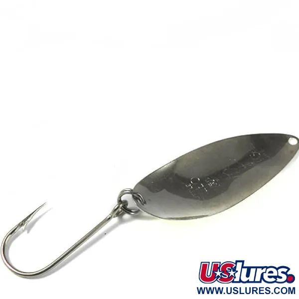 Vintage Seneca Little Cleo (Hula Girl) Glow, 1/4oz White / Green fishing spoon #0375