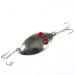 Vintage  Hofschneider Red Eye junior, 1/2oz Nickel / Red Eyes fishing spoon #0384