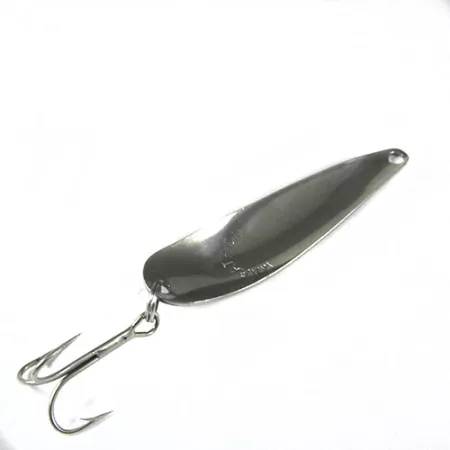 Vintage Marathon  Marathon, 1/4oz Nickel / Blue fishing spoon #0387