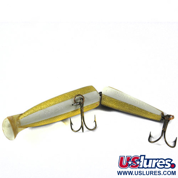 Vintage   Rapala CDJ-11countdown jointed, 3/5oz Golden / Natural fishing lure #0389