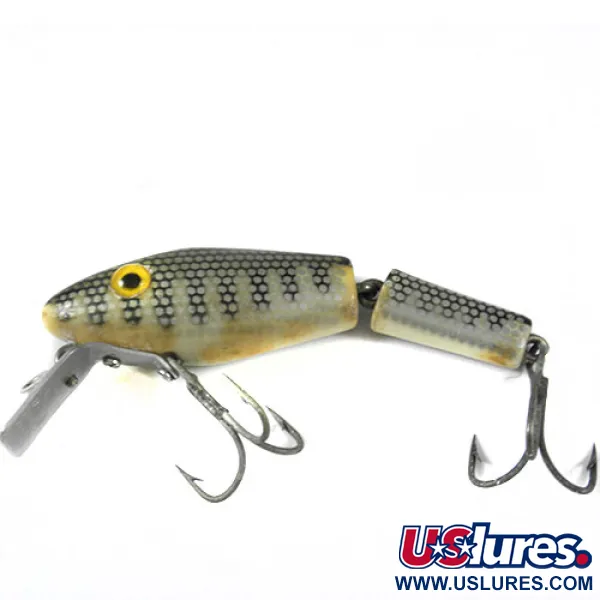 Vintage  L&S Bait Mirro lure MirrOlure Bass-master model 25, 1/4oz Natural fishing lure #0390