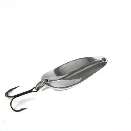 Vintage TODDCO Main liner, 2/5oz Nickel / Pink fishing spoon #0392