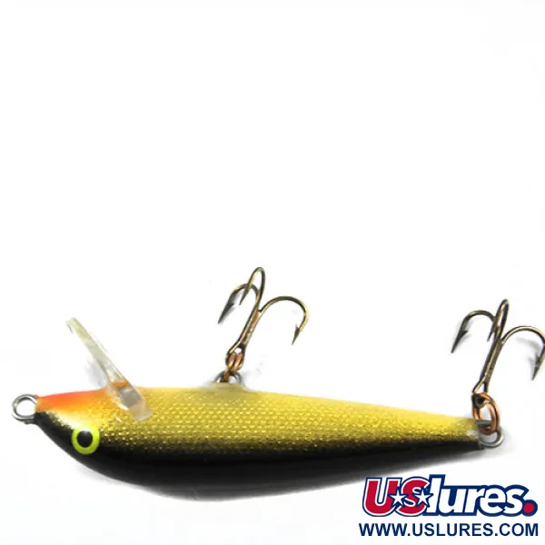 Vintage Rapala countdown, 1/4oz Natural / Golden fishing lure #0398