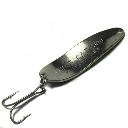 Vintage Eppinger Dardevle Cop-E-Cat 7300, 1/3oz Green fishing spoon #0411