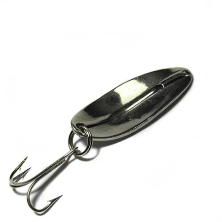 Vintage TODDCO Main liner , 2/5oz Nickel / Blue fishing spoon #0412