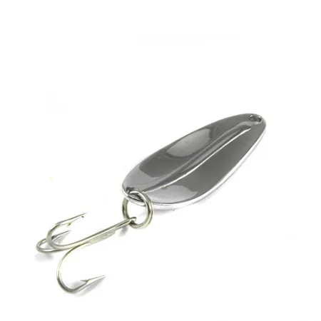 Vintage TODDCO  Main liner, 1/4oz Nickel / Fluorescent Green fishing spoon #0430