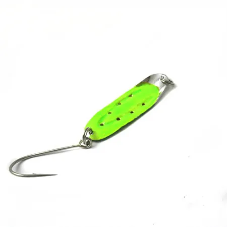 Vintage Lake Products Charger, 1/4oz Green / Yellow fishing spoon #0443