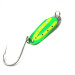 Vintage  Lake Products Charger, 1/4oz Green / Yellow fishing spoon #0443