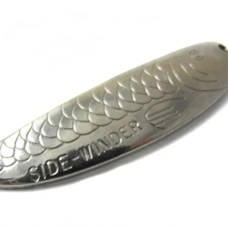 Vintage Acme Sidewinder, 2/5oz Nickel fishing spoon #0446