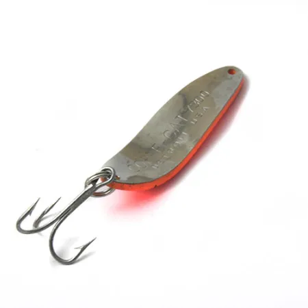 Vintage Eppinger Dardevle Cop-E-Cat 7300, 1/2oz Orange / Black fishing spoon #0449
