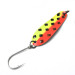 Vintage  Luhr Jensen Alpena Diamond, 1/4oz Yellow / Black / Red fishing spoon #0452