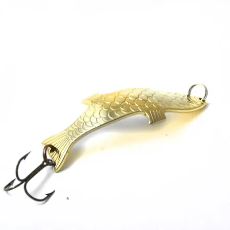 Vintage Acme Phoebe 0456, 1/2oz Gold fishing spoon #0456
