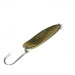 Vintage  Luhr Jensen Krocodile Die #4, 1/2oz Gold / Orange fishing spoon #0483