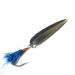 Vintage  Eppinger Dardevle Flutter-Chuck, 1/4oz Nickel / Blue fishing spoon #0487