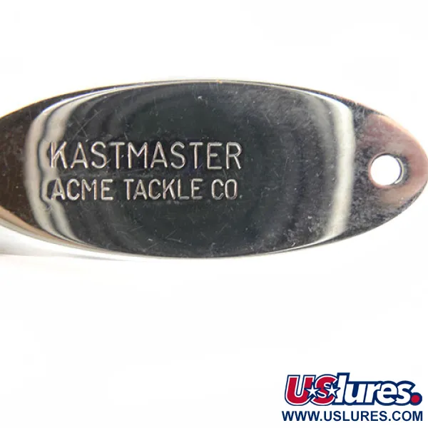 Vintage Acme Kastmaster , 1oz Nickel fishing spoon #0492