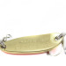 Vintage  Luhr Jensen Krocodile, 1/3oz Gold / Orange / Green fishing spoon #0493