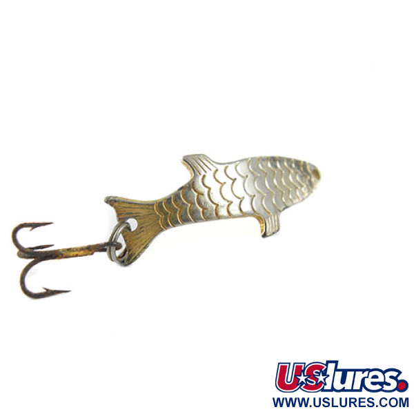 Vintage  Acme Phoebe, 3/32oz Gold fishing spoon #0494