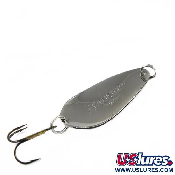 Vintage Blue Fox Strobe Tear Drop Spoon, 2/5oz fishing spoon #0499