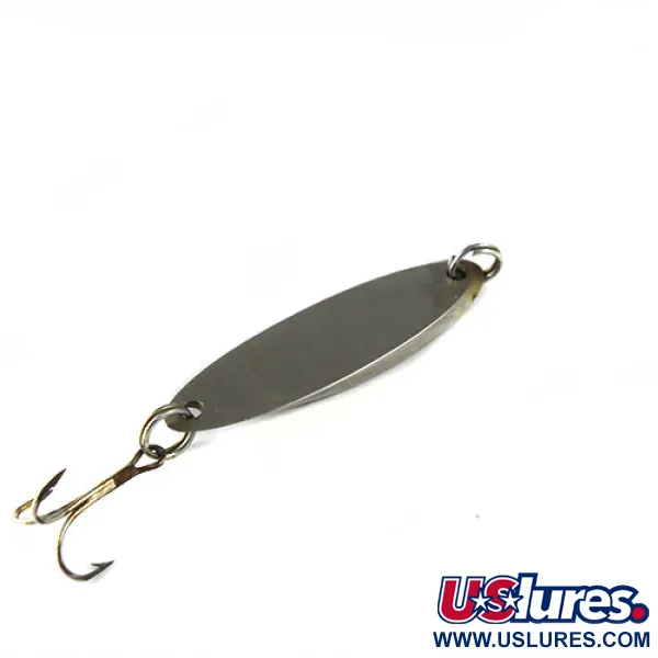 Vintage Acme Kastmaster, 3/8oz Nickel / Blue fishing spoon #0504