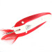  Eppinger Weedless Dardevle, 1oz Red / White fishing spoon #0514