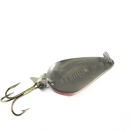 Acme K.O. Wobbler, 1/2oz Red / White fishing spoon #0516