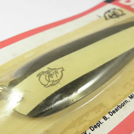 Eppinger Dardevle, 1oz White / Black fishing spoon #0522