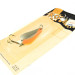  Acme K.O. Wobbler, 1/2oz Nickel / Orange fishing spoon #0524