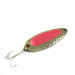 Vintage   Nebco Pixee , 1/2oz Brass / Red fishing spoon #0525