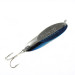 Vintage  Acme Kastmaster, 3/8oz Nickel / Blue fishing spoon #0532