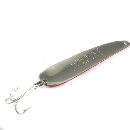 Eppinger Dardevle ThinDevle, 2/5oz Red / White fishing spoon #0541