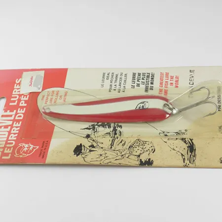 Eppinger Dardevle ThinDevle, 2/5oz Red / White fishing spoon #0541