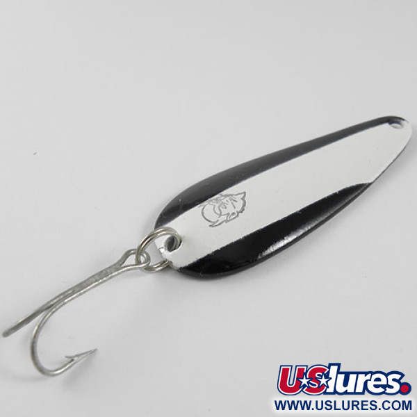  Eppinger Dardevle Imp, 2/5oz Black / White fishing spoon #0545