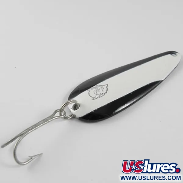 Eppinger Dardevle Imp, 2/5oz Black / White fishing spoon #0545